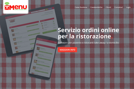 xMenu servizio ordinazioni online